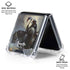 Death Dealer on Horseback by Frazetta Galaxy Z Flip6 Clear Case